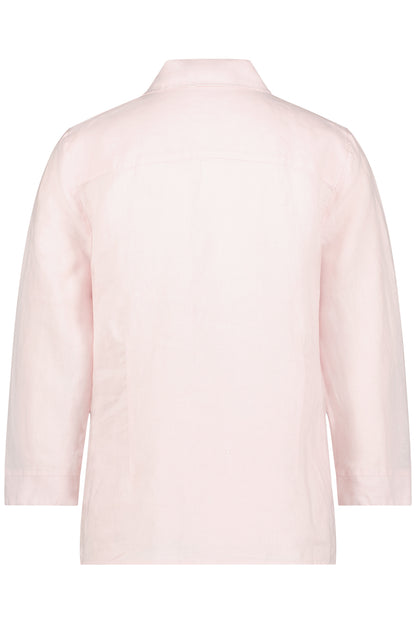 Belluna Bianco  linnen blouse rose