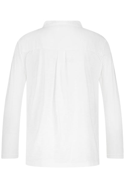 Belluna Luna linnen blouse blanc