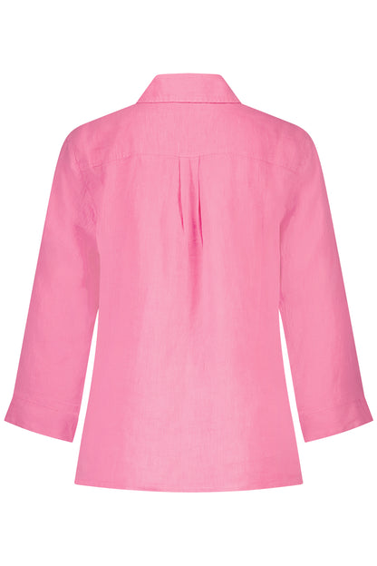 Belluna Novelle linnen blouse pink