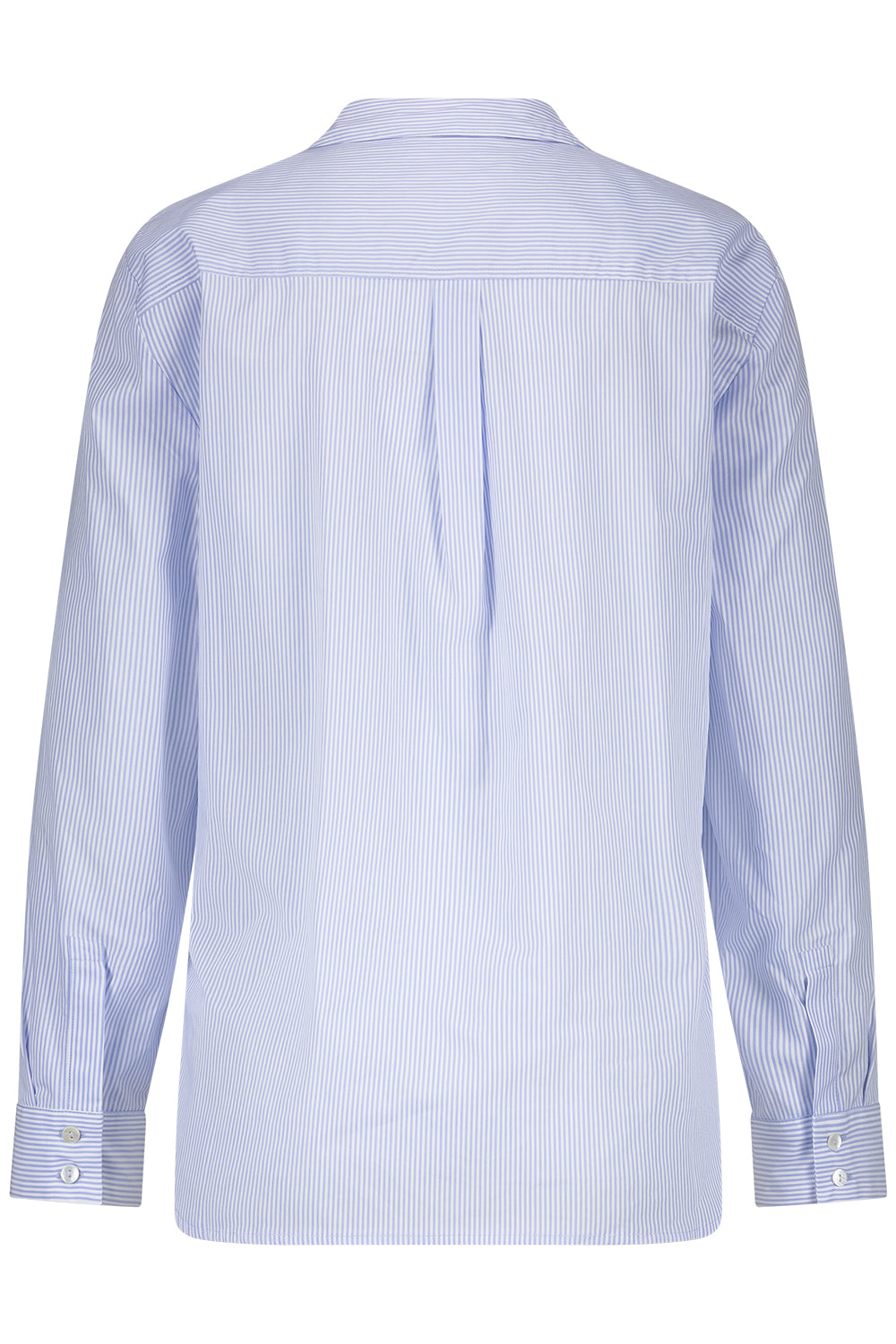 Belluna Soho overhemd blouse blauw/wit streep