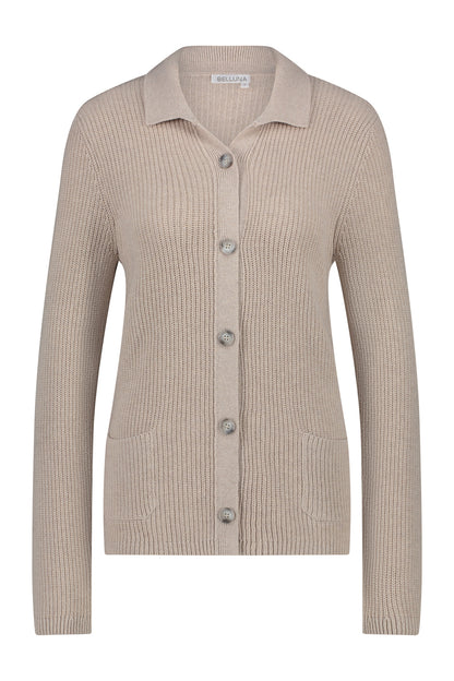 Roose Strickjacke sand